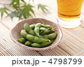 枝豆とビール 枝豆とビール