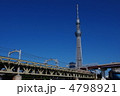 鉄橋とスカイツリー