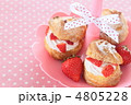 シュークリーム　苺