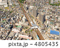 高槻駅上空から空撮