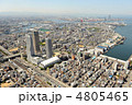 大阪市港区を空撮