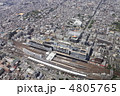 京都駅を上空より空撮