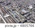 京都駅を上空より空撮