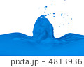抽象的 流体 インク