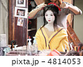 舞妓メイクシーン 舞妓メイクシーン