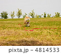 公園でボール遊び
