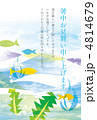 暑中見舞い「海」2