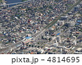 茨城県竜ヶ崎市の常磐線佐貫駅を上空より空撮 茨城県竜ヶ崎市の常磐線佐貫駅を上空より空撮