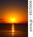 夕日と船 夕日と船