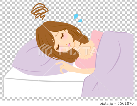 插图素材: 失眠的插图