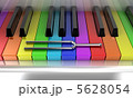 The multicoloured piano The multicoloured piano