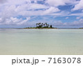海に沈む島 7163078