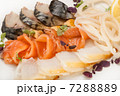 close-up snack made dish from slice fish close-up snack made dish from slice fish