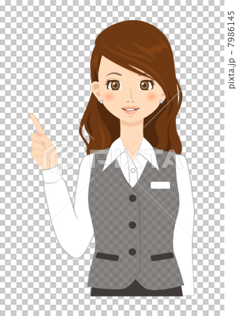 图库插图: 女员工