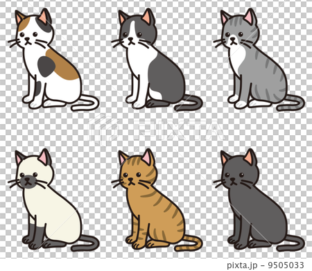 插图素材: 矢量 猫 猫咪