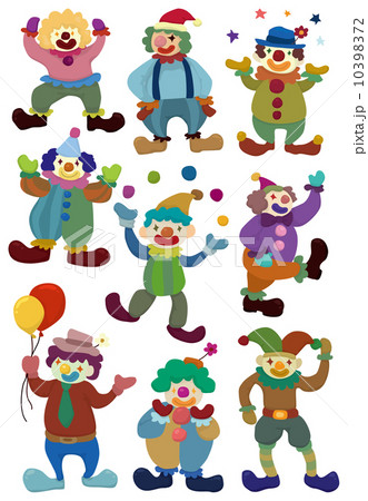 插图: cartoon clown icon