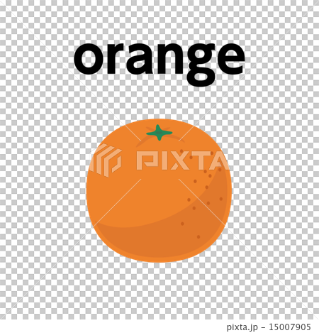 图库插图: 英语单词1 orange _ 17/25