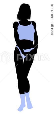 Woman Lingerie Silhouette Pixta