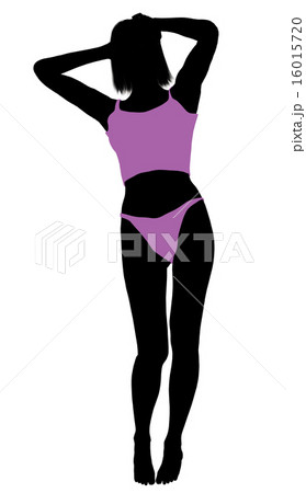 Woman Lingerie Silhouette Pixta