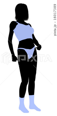 Woman Lingerie Silhouette Pixta