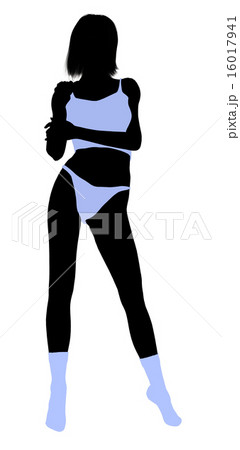 Woman Lingerie Silhouette Pixta