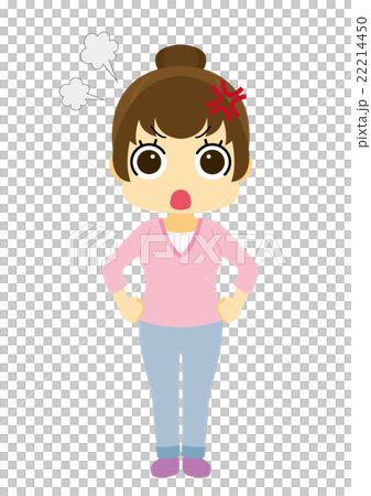 插图素材: 女性愤怒的单项 查看全部