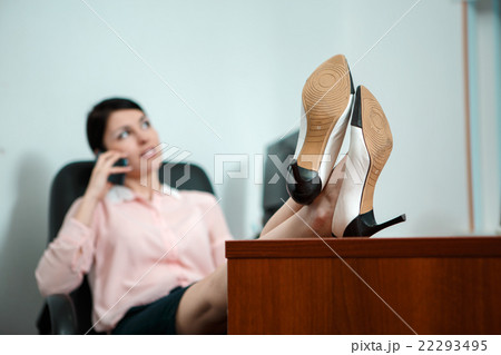 职业働く人 会社员 olキャリアウーマン 写真 relaxed business woman