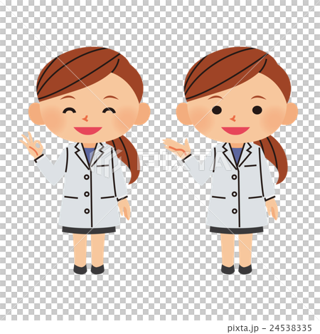 图库插图: 药师女医生
