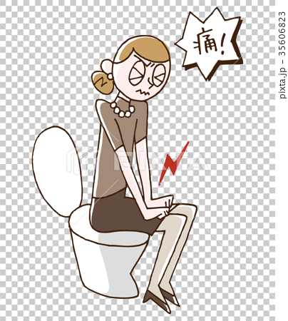 图库插图: 尿道疼痛症状的女人