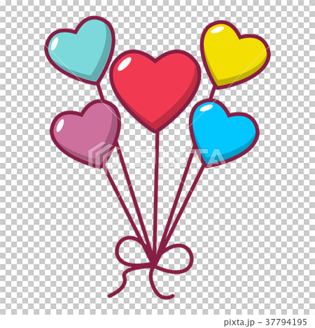 图库插图 balloon icon cartoon style