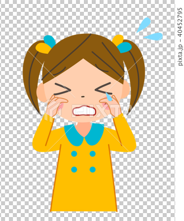 图库插图: 哭泣 哭 悲伤