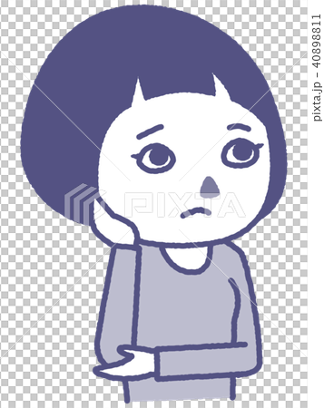 插图素材: 令人烦恼的女人 查看全部