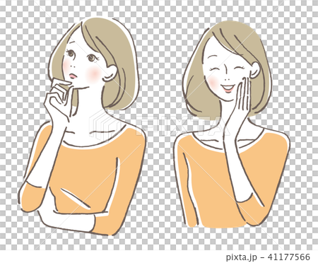 图库插图 女人麻烦快乐集