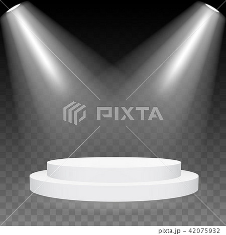 Creative Vector Illustration Of D Round Stage Pixta