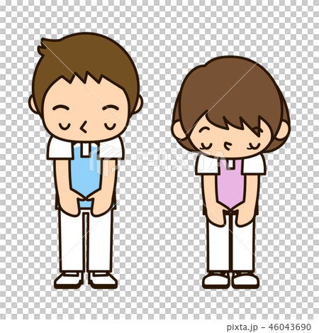 姿势_表情_动作 行为_动作 鞠躬 插图 男人和女人 男女 矢量 首页