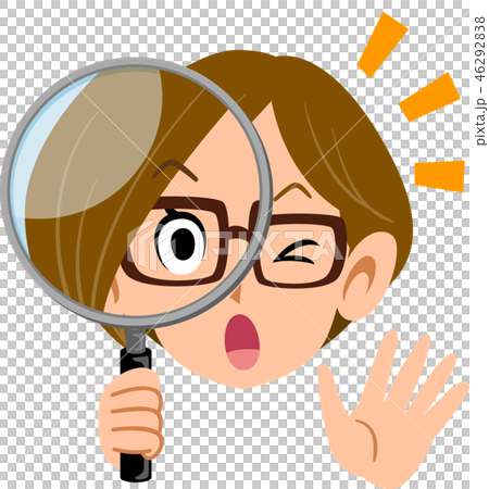 首页 插图 姿势/表情/动作 表情 惊奇/惊讶 看通过放大镜的惊奇的女性