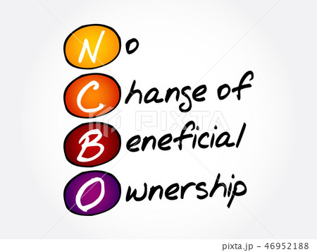 Ncbo No Change Of Beneficial Ownership Pixta