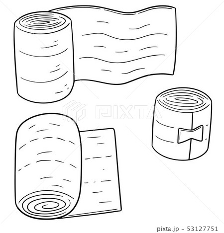 Vector Set Of Medical Bandage Pixta