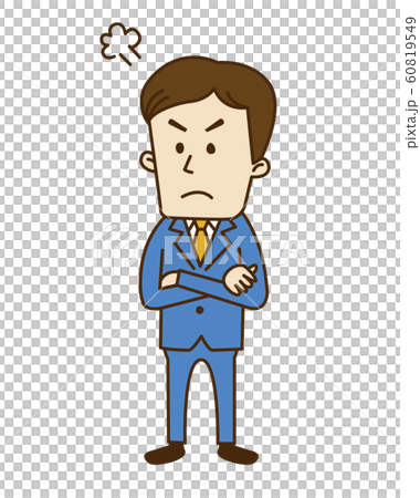 插图素材 愤怒的年轻人 查看全部