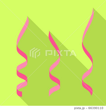 Pink Serpentine Icon Flat Style Pixta