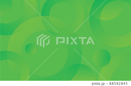 Abstract green circle background vector のイラスト素材 88592845 PIXTA