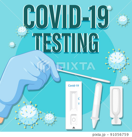 Covid Testing With Antigen Test Kit Pixta