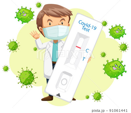 Covid Testing With Antigent Test Kit Pixta