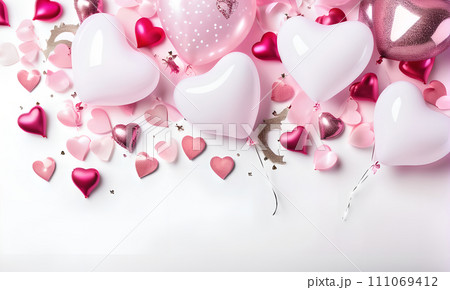 Ai Generated Content Valentine S Day Red Pink