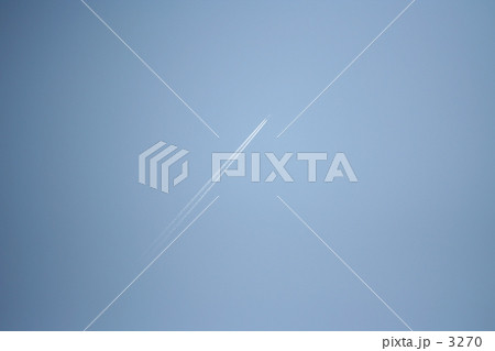 青〜ひこうき雲 3270