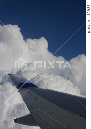 飛行機から見た雲 飛行機から見た雲 12988