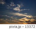 ８月最後の夕日 13372