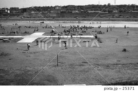 さよなら玉電・多摩川、砧にて　昭和44年 25371