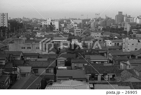 原宿・明治通り、千駄ヶ谷方面　昭和４４年 26905