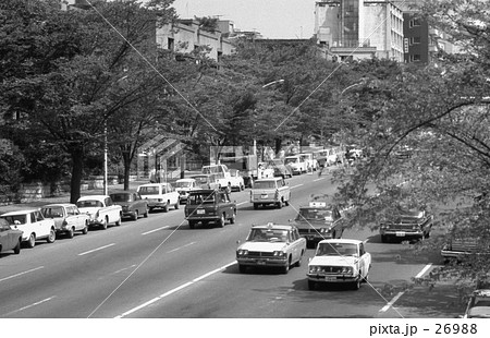 原宿・　表参道　昭和44年8月 26988